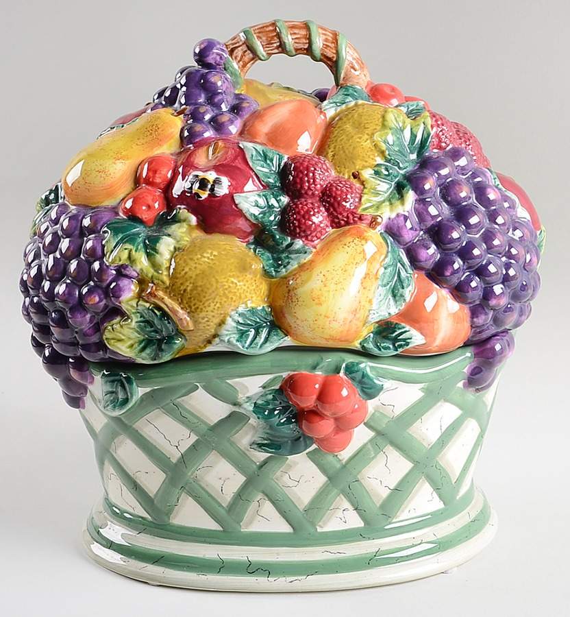 Fruit Lattice Tureen &  Lid by Certified International-1