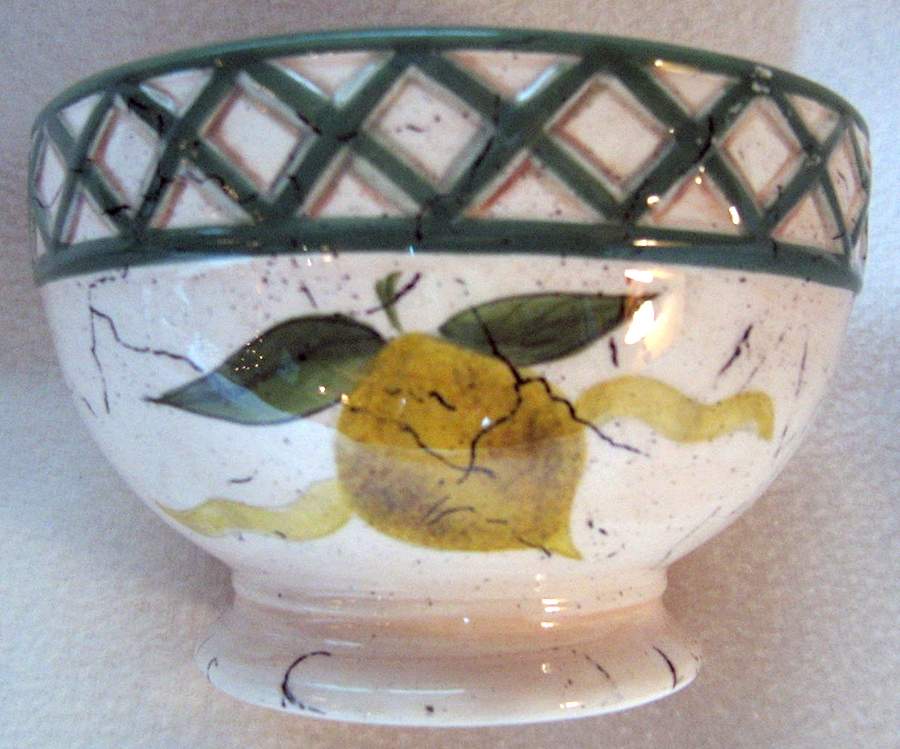 Fruit Lattice Condiment Bowl by Certified International-1