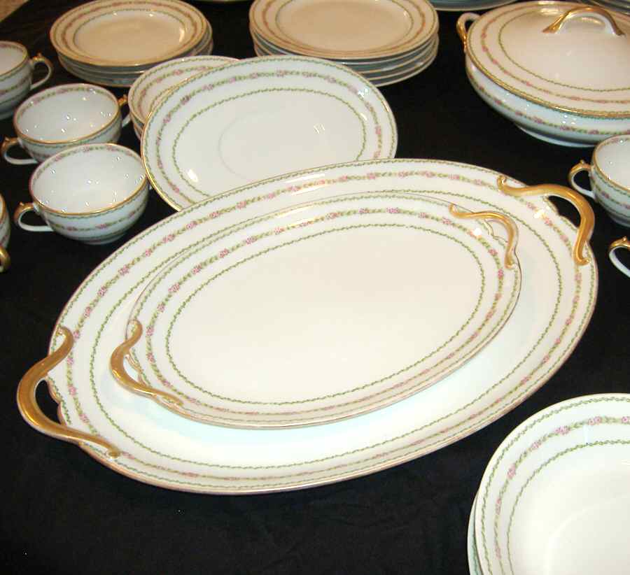 CHF595 17" Oval Serving Platter by Charles Field Haviland-1