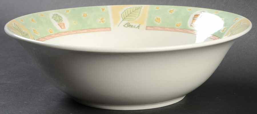 Country Garden 9" Round Vegetable Bowl by China (Made in China)-1