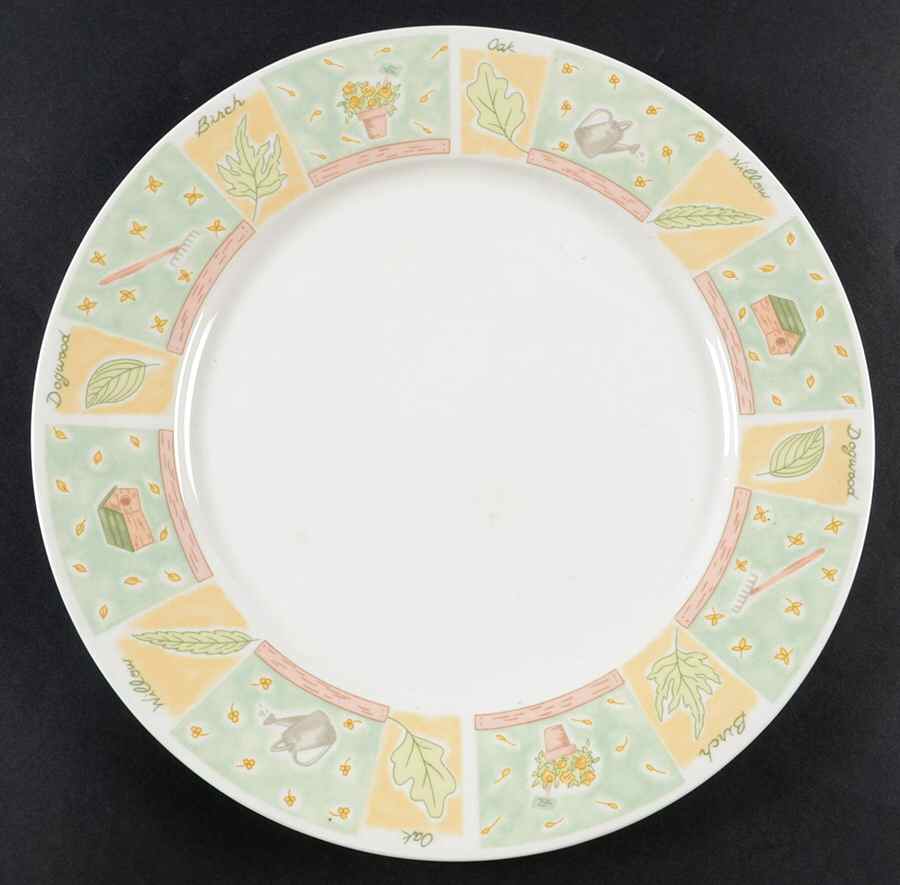 Country Garden 12" Chop Plate (Round Platter) by China (Made in China)-1