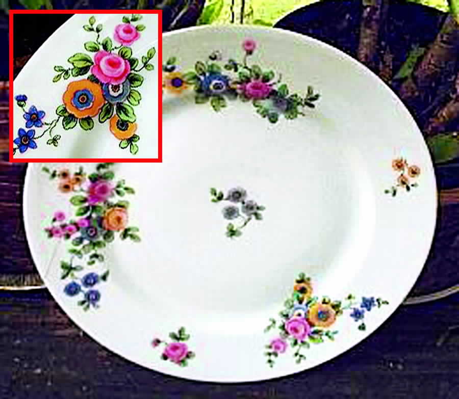 CHF597 Dinner Plate by Charles Field Haviland-1