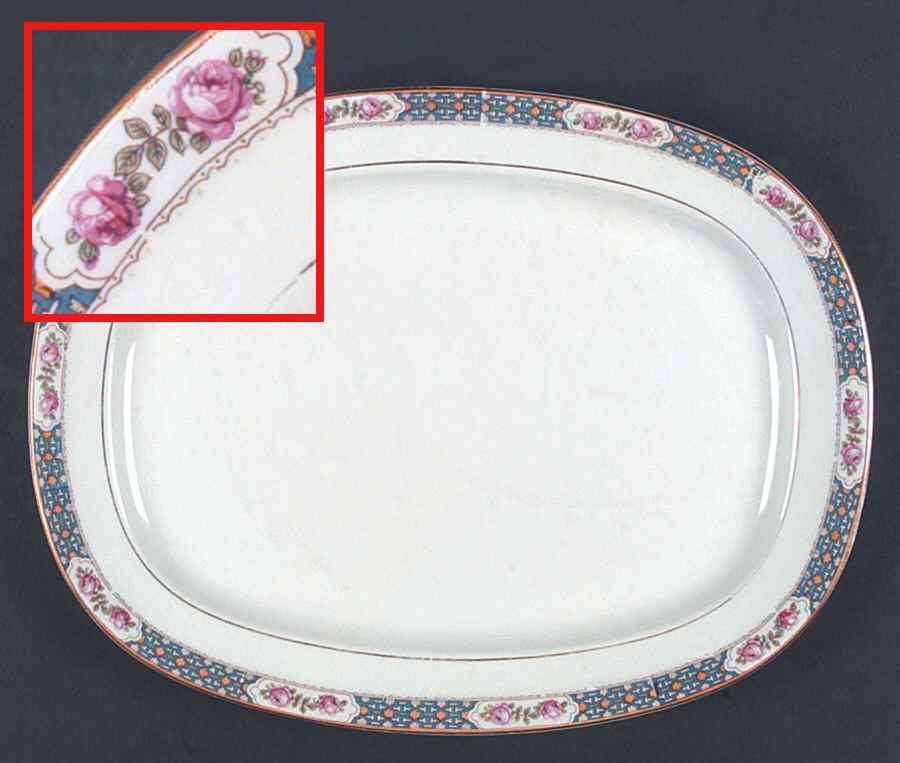 CLT37 14" Oval Serving Platter by Carrollton-1