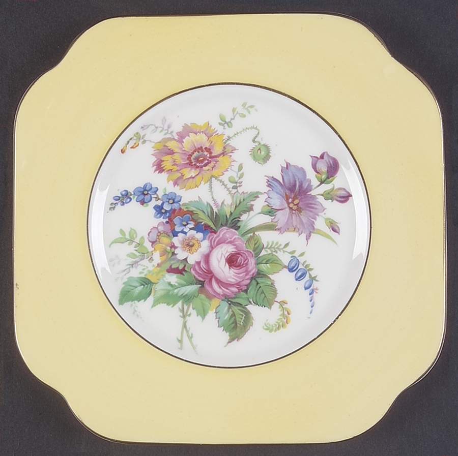 CLC93 Square Bread & Butter Plate by Colclough-1