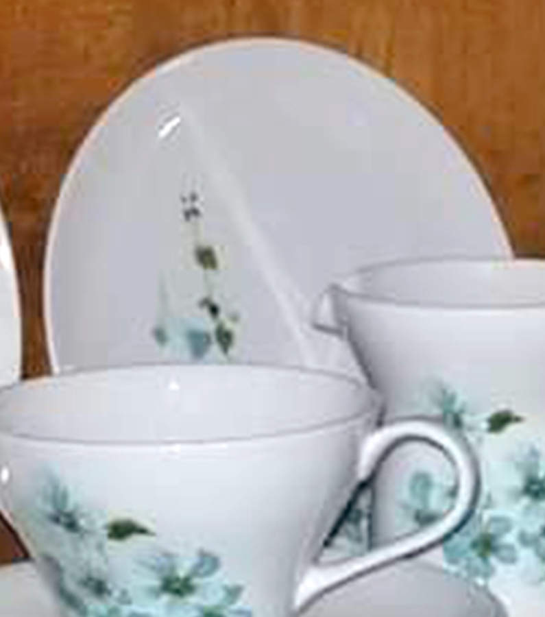 Blue Delph Salad Plate by Caribe-1