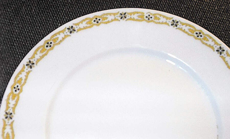 CHF603 Dinner Plate by Charles Field Haviland-1
