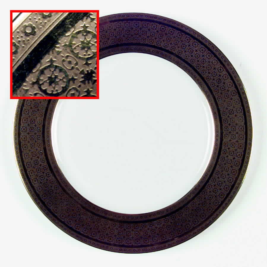 Byzance Gold Service Plate (Charger) by Ceralene-1