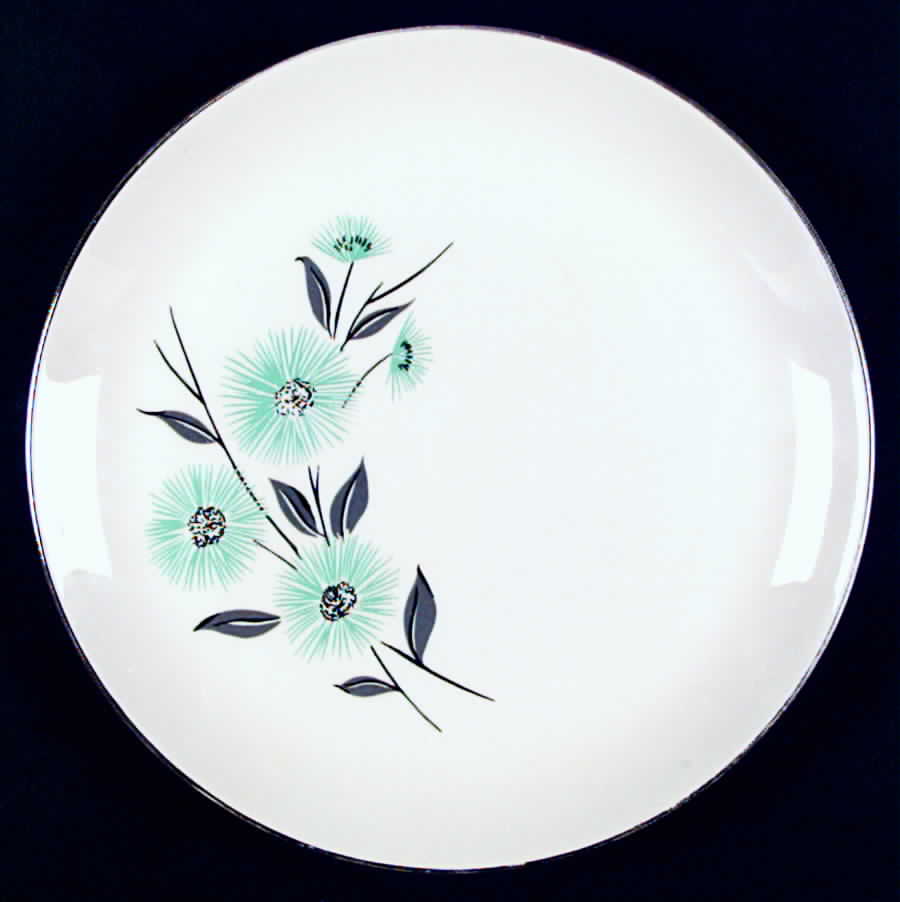Blue Tempo Dinner Plate by Canonsburg-1