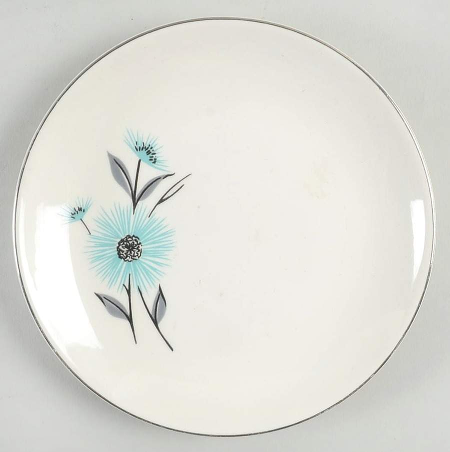 Blue Tempo Bread & Butter Plate by Canonsburg-1