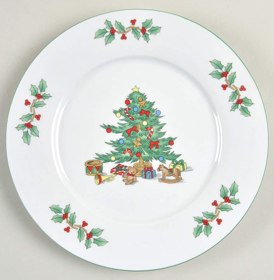 Noel Salad Plate by China (Made in China)-1