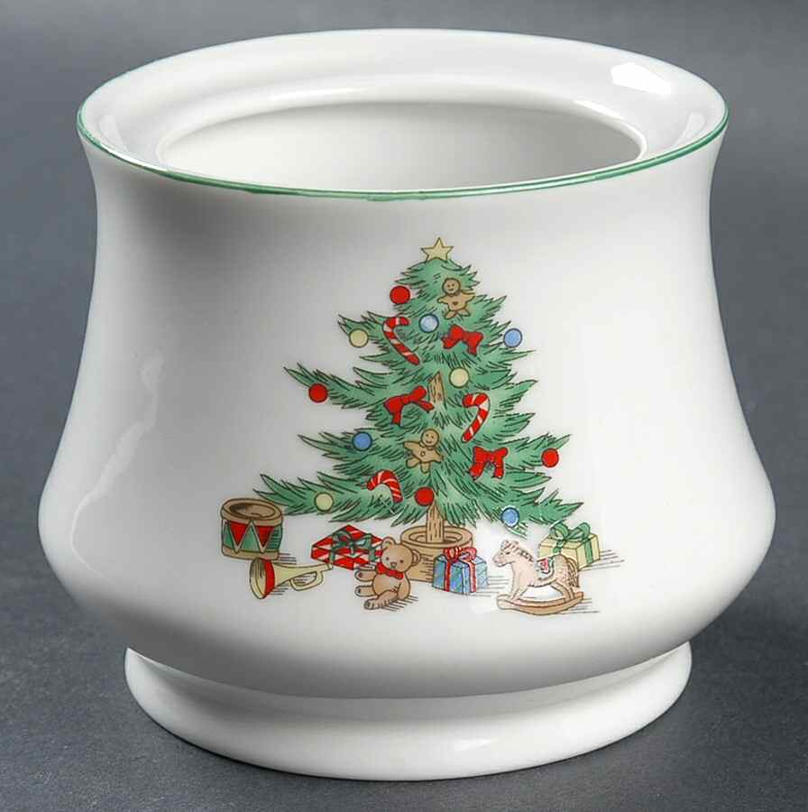 Noel Sugar Bowl No Lid by China (Made in China)-1