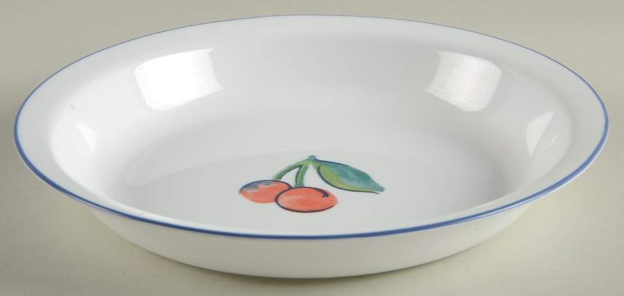 Fruit Too (Corelle) Pie Serving Plate by Corning Corelle-1
