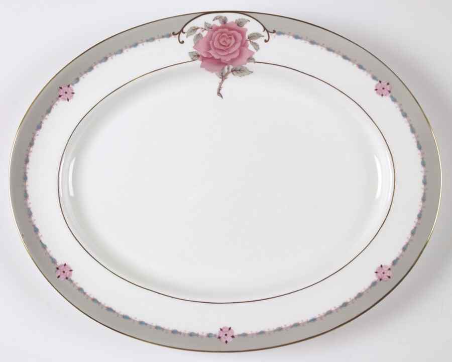 Democrat 15" Oval Serving Platter by Coalport-1