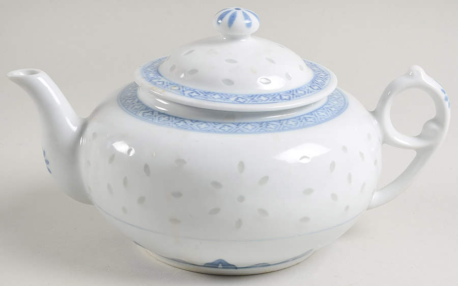 CX78 Teapot & Lid by China (Made in China)-1