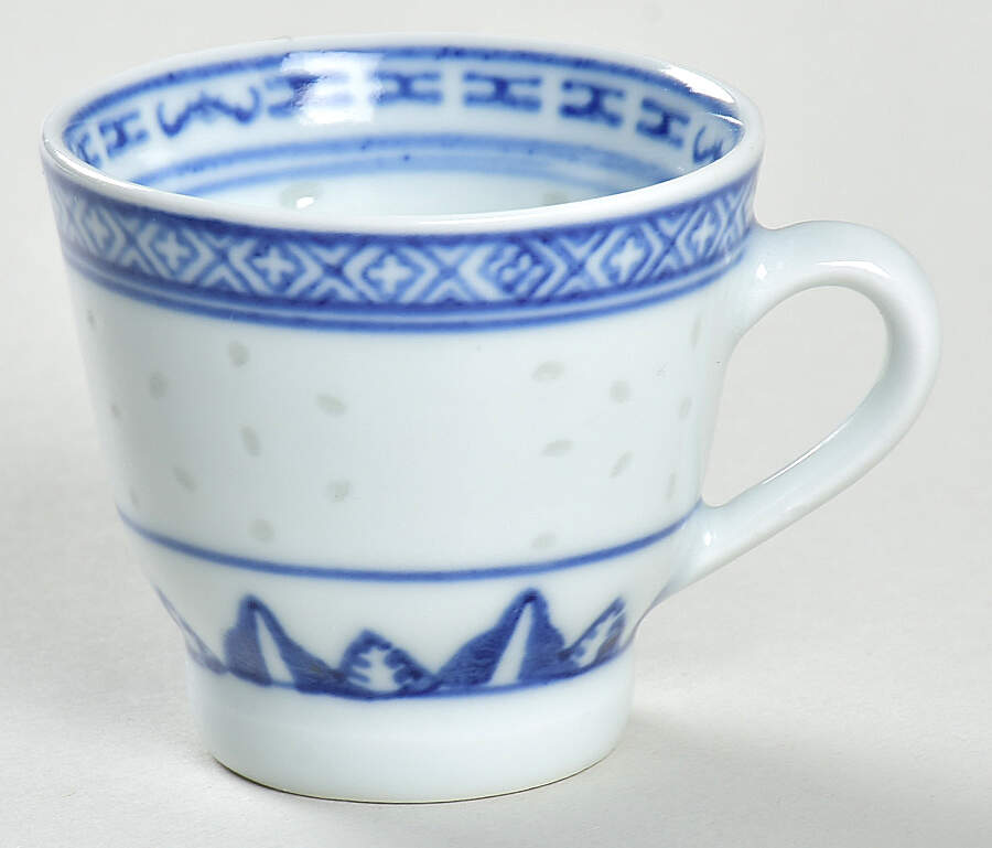 CX78 Footed Demitasse Cup by China (Made in China)-1