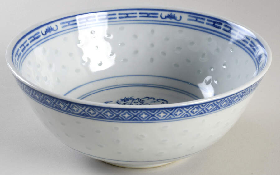 CX78 7" Round Vegetable Bowl by China (Made in China)-1