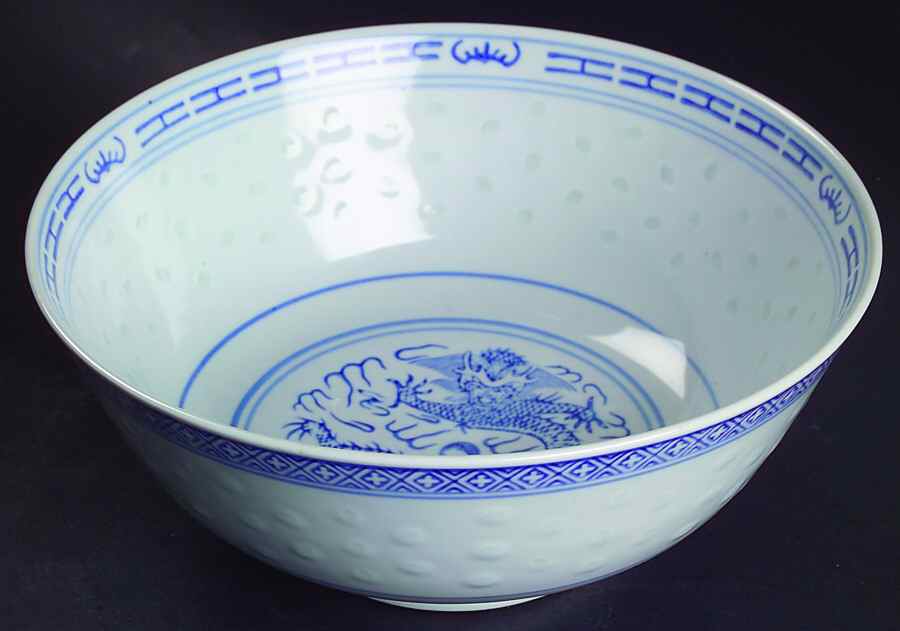 CX78 7" Round Vegetable Bowl by China (Made in China)-1