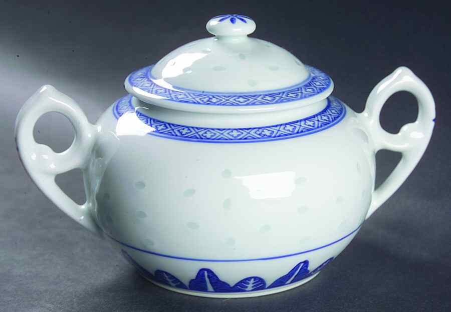 CX78 Sugar Bowl & Lid by China (Made in China)-1
