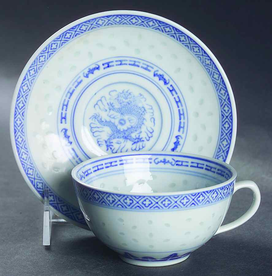 CX78 Flat Cup & Saucer Set by China (Made in China)-1