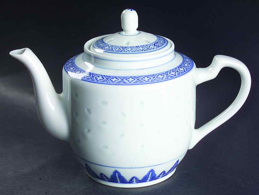 CX78 Teapot & Lid by China (Made in China)-1