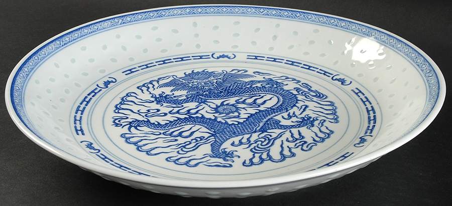CX78 11" Deep Round Platter by China (Made in China)-1