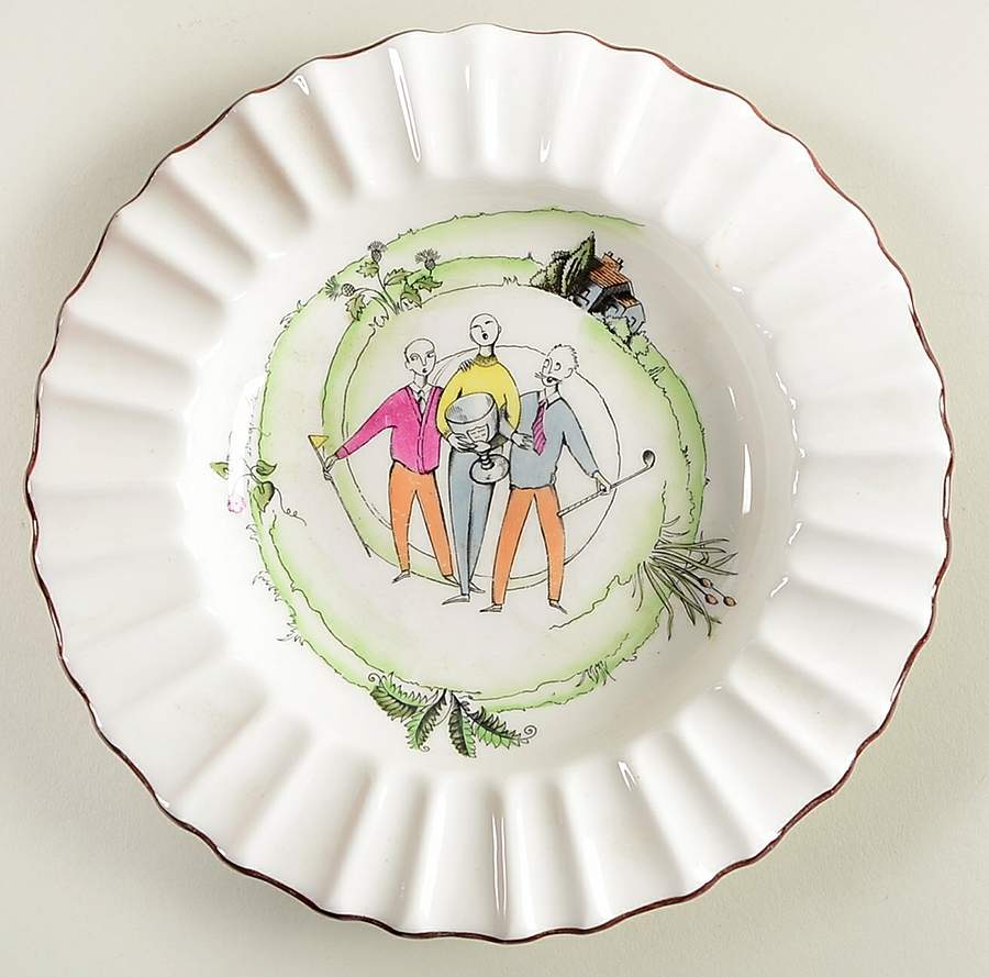 16228 Rim Soup Bowl by Crown Staffordshire-1