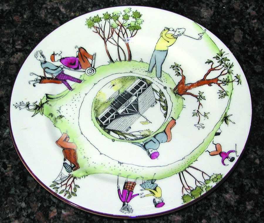 16228 Luncheon Plate by Crown Staffordshire-1