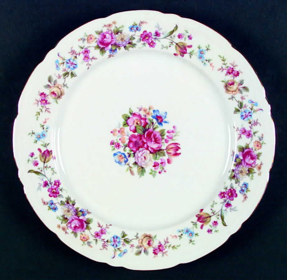 Bouquet Dinner Plate by Gebruder Benedikt-1