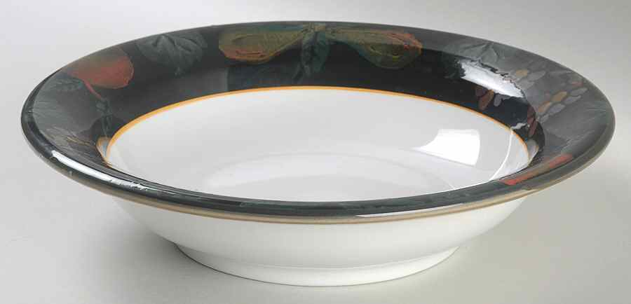 Venetian Large Rim Soup Bowl by VARM Ceramica (Italy)-1