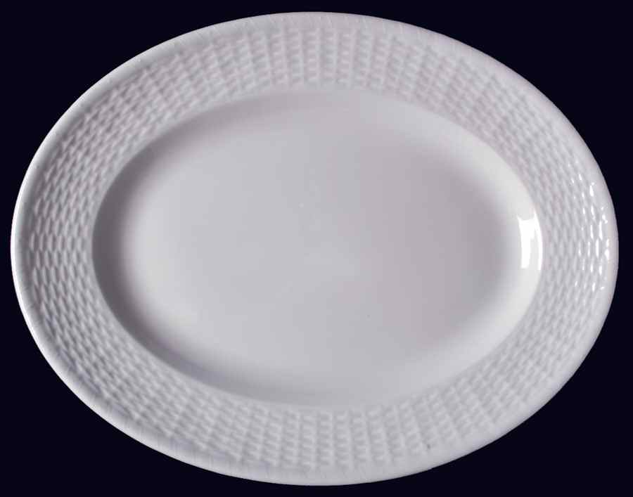 Nantucket 14" Oval Serving Platter by Coalport-1