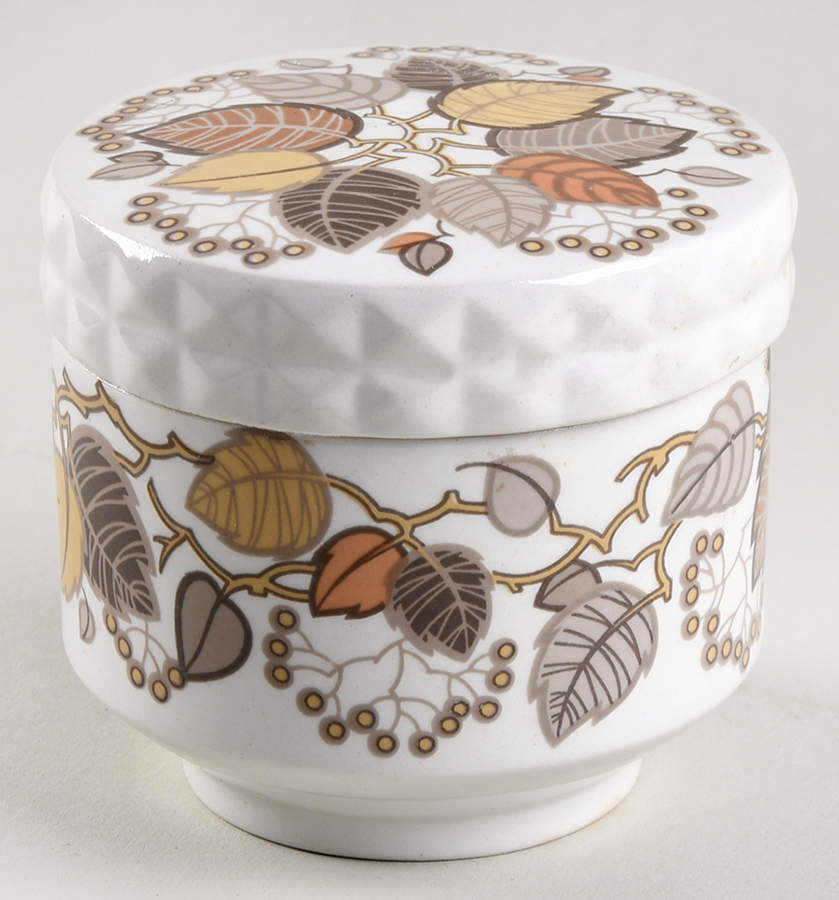 Malaga Sugar Bowl & Lid by Castillian (Spain)-1