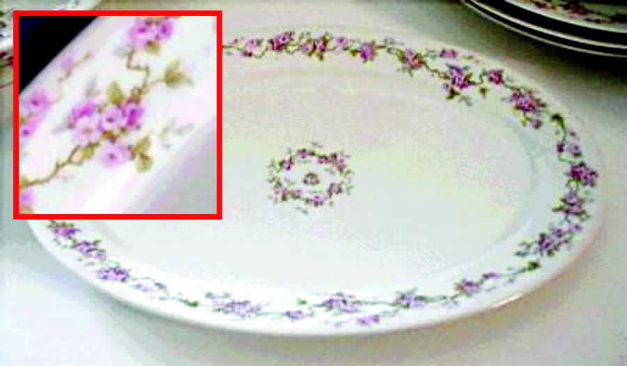 CHF613 Dinner Plate by Charles Field Haviland-1