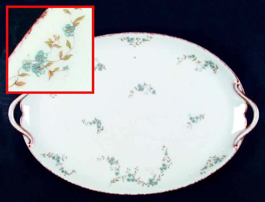 Schleiger 1299-2 14" Oval Serving Platter by Charles Field Haviland-1