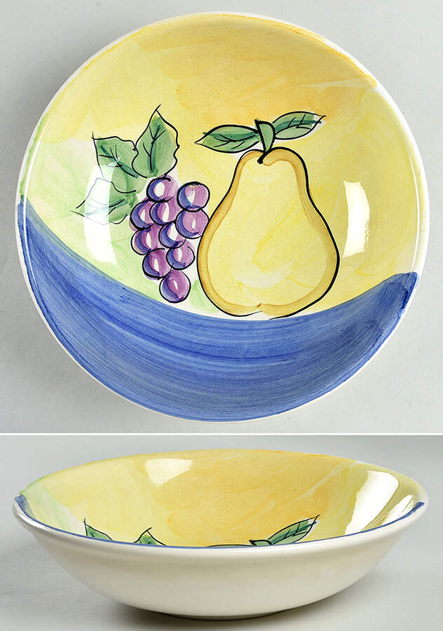 Bella Classica 9" Round Vegetable Bowl by China (Made in China)-1