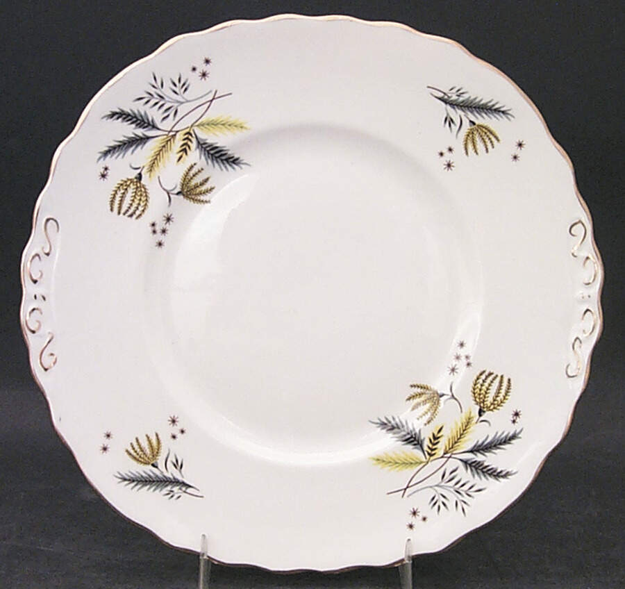 6791 Handled Cake Plate by Colclough-1