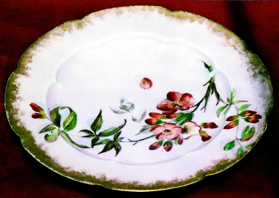 CHF621 Luncheon Plate by Charles Field Haviland-1