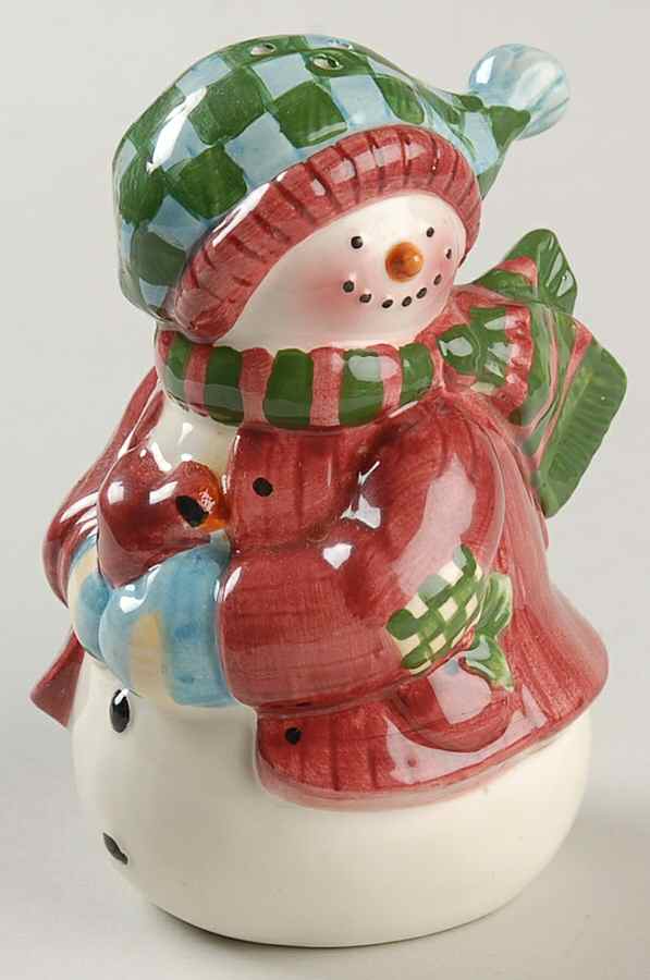 Frosty Snowman Figural Pepper Shaker by Certified International-1