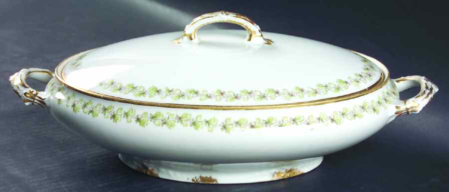 CHF623 Oval Covered Vegetable by Charles Field Haviland-1