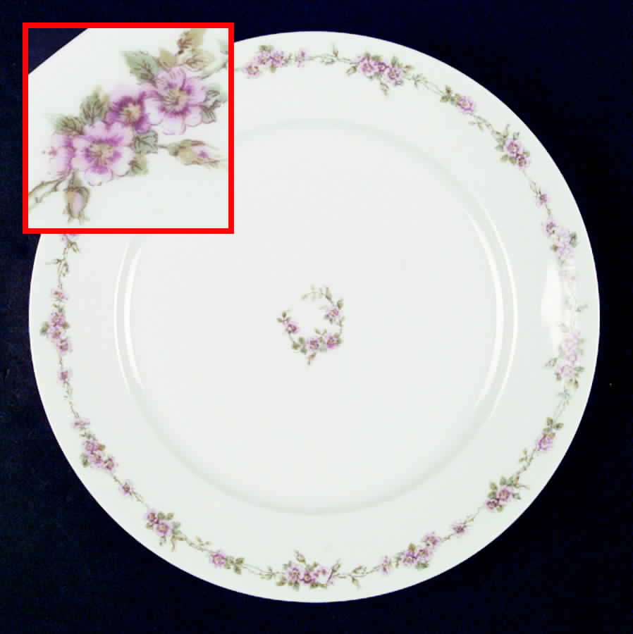 CHF624 Dinner Plate by Charles Field Haviland-1