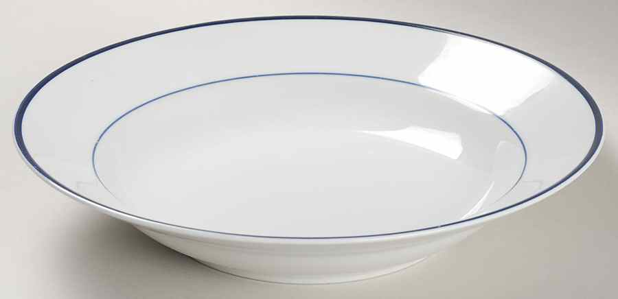 Catalina Large Rim Soup Bowl by Crate & Barrel-1