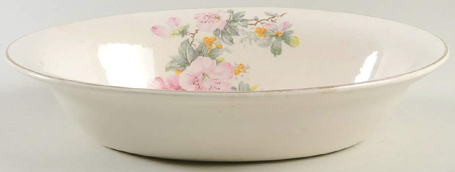 CRO179 8" Oval Vegetable Bowl by Crooksville-1