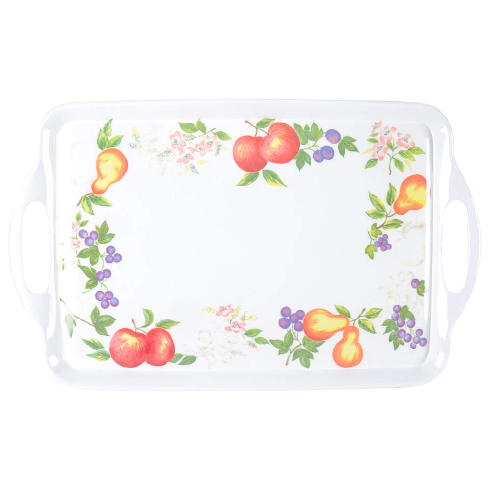 Chutney Handled Melamine Tray by Corning Corelle-1
