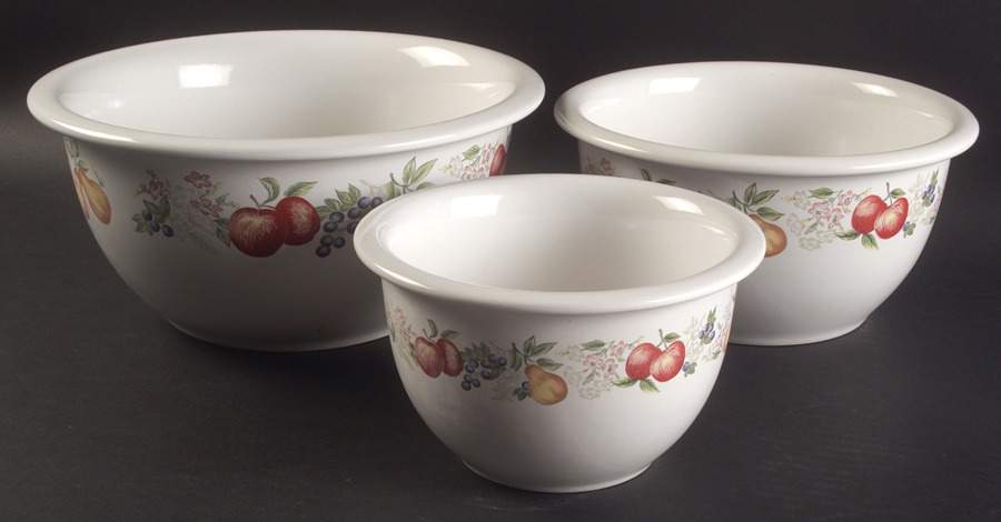 Chutney (3 Piece) Mixing Bowl Set by Corning Corelle-1