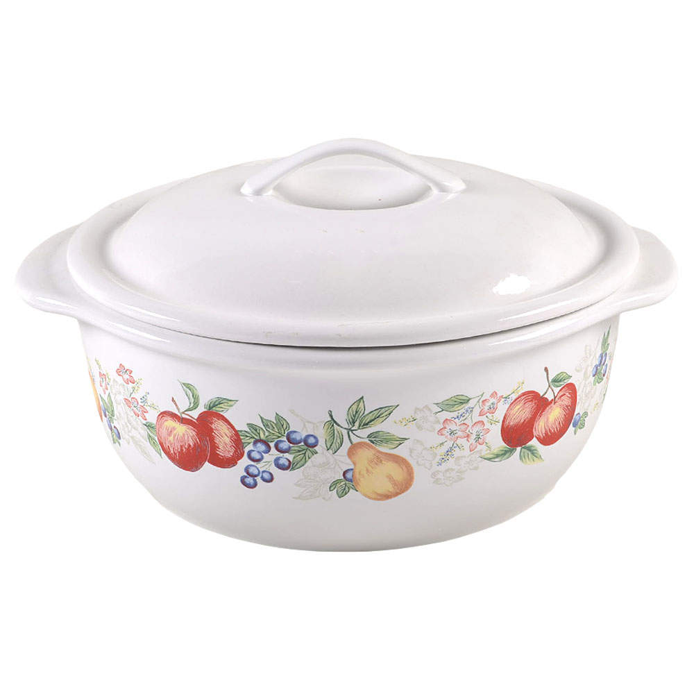 Chutney 2.5 Qt Round Covered Casserole by Corning Corelle-1