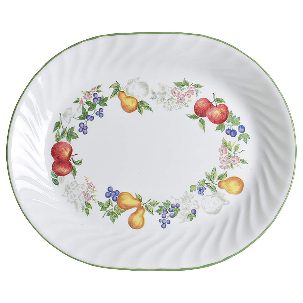 Chutney 12" Oval Serving Platter by Corning Corelle-1
