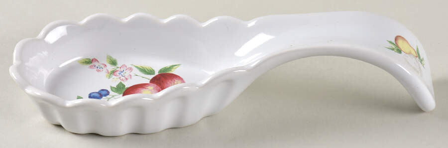 Chutney Spoon Rest/Holder (Holds 1 Spoon) by Corning Corelle-1