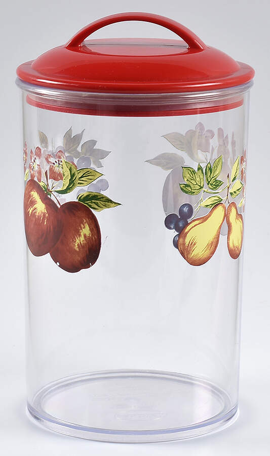 Chutney Large Acrylic Canister & Lid by Corning Corelle-1