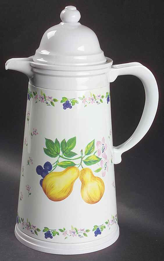 Chutney Plastic Thermos/Carafe & Lid by Corning Corelle-1