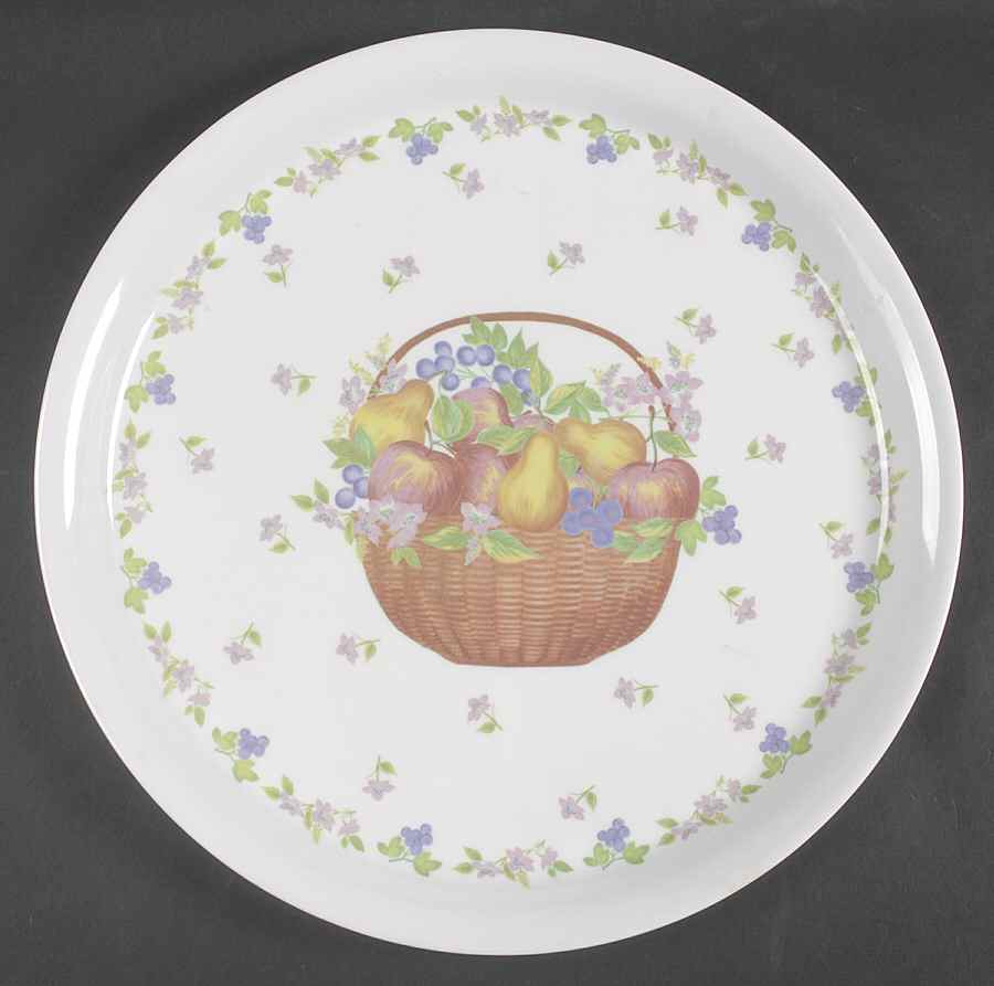 Chutney 15" Round Melamine Tray by Corning Corelle-1