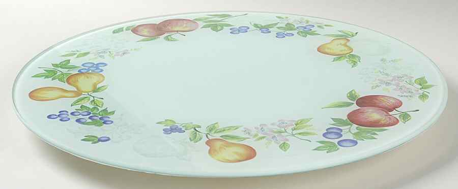 Chutney Glassware Lazy Susan Turntable by Corning Corelle-1